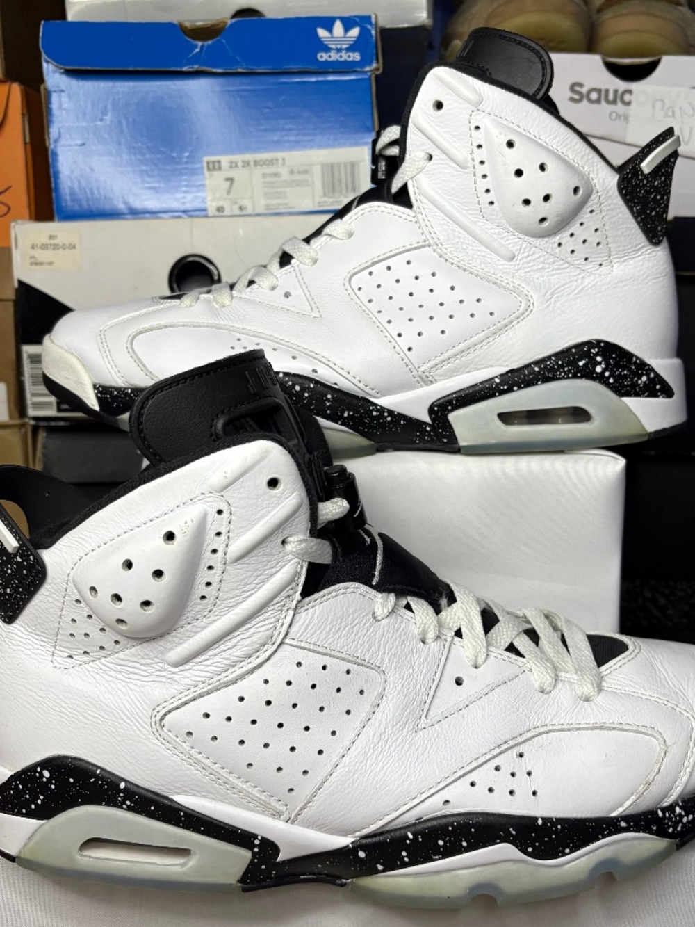 Size 10.5 - Air Jordan 6 Retro Reverse Oreo